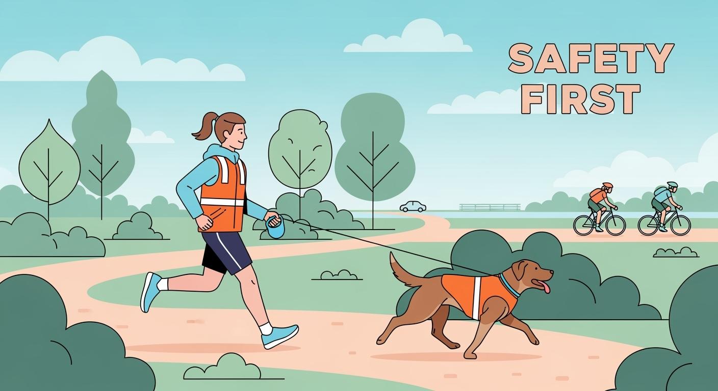 Why You Need an Orange Vest When Running with Your Dog